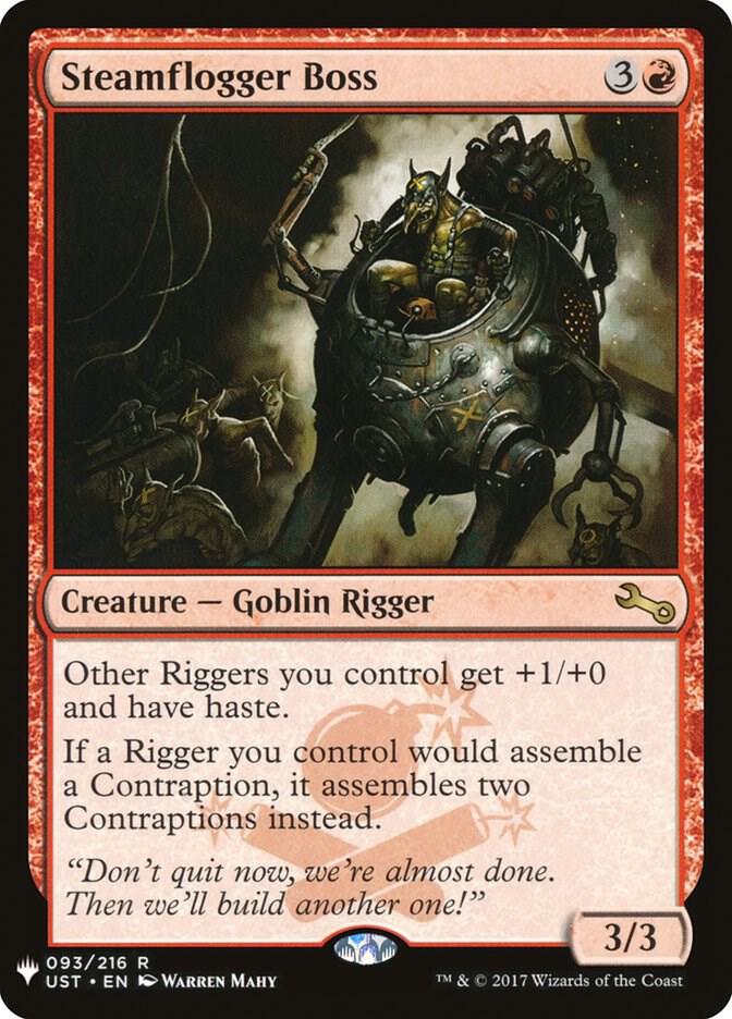 Steamflogger Boss [The List Reprints] 093/216