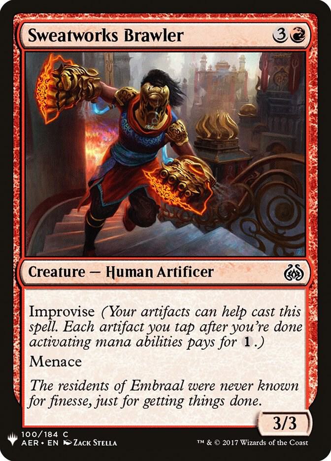 Sweatworks Brawler [The List Reprints] 100