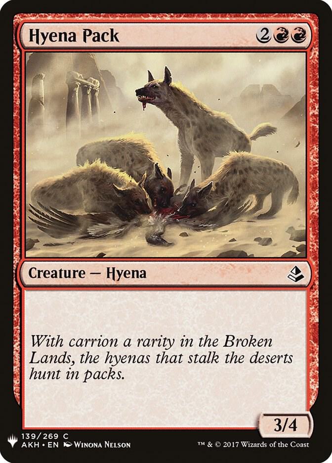 Hyena Pack [The List Reprints] 139