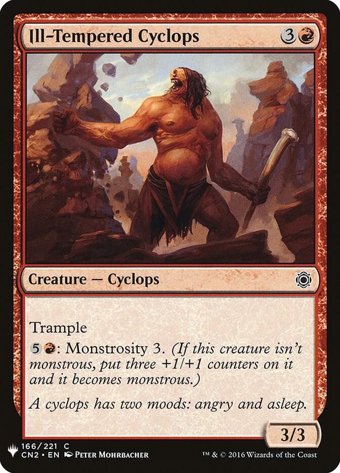 Ill-Tempered Cyclops [The List Reprints] 166