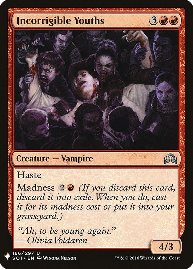 Incorrigible Youths [The List Reprints] 166