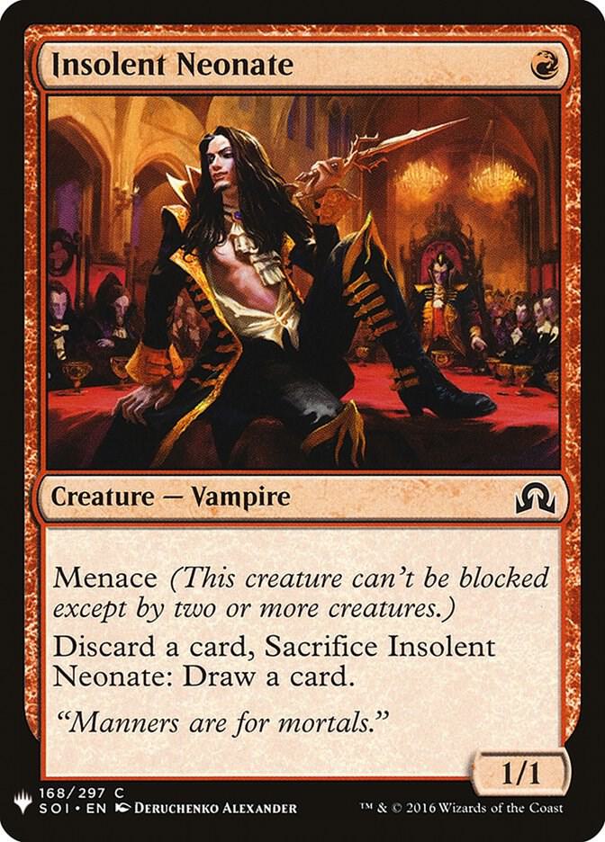 Insolent Neonate [The List Reprints] 168