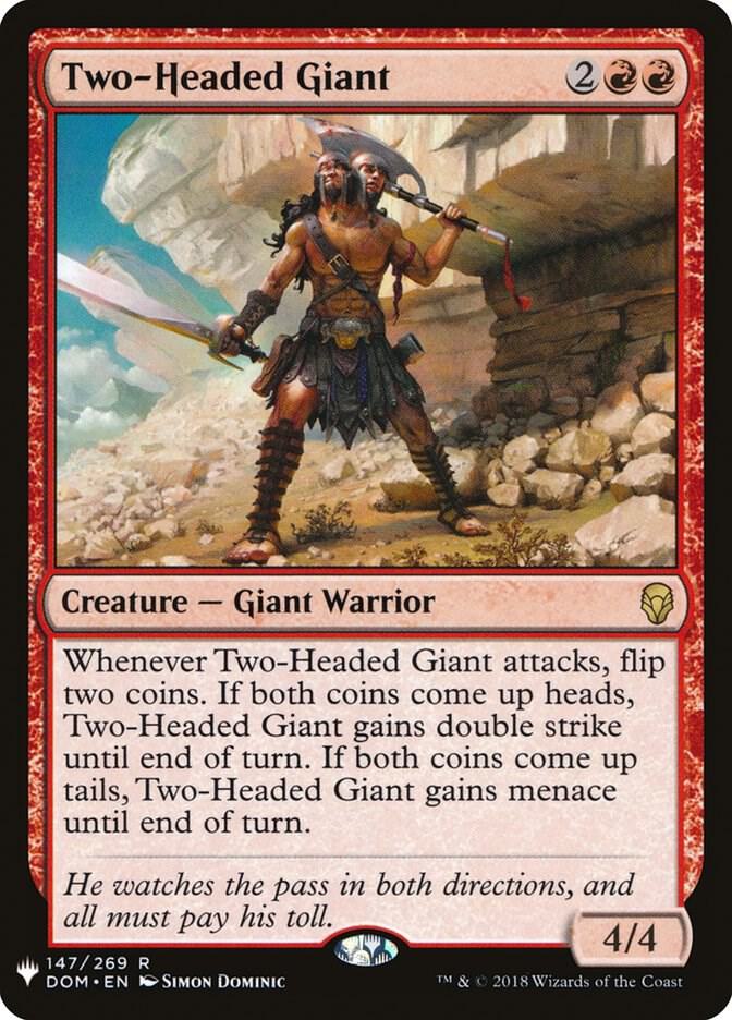 Two-Headed Giant [The List Reprints] 147