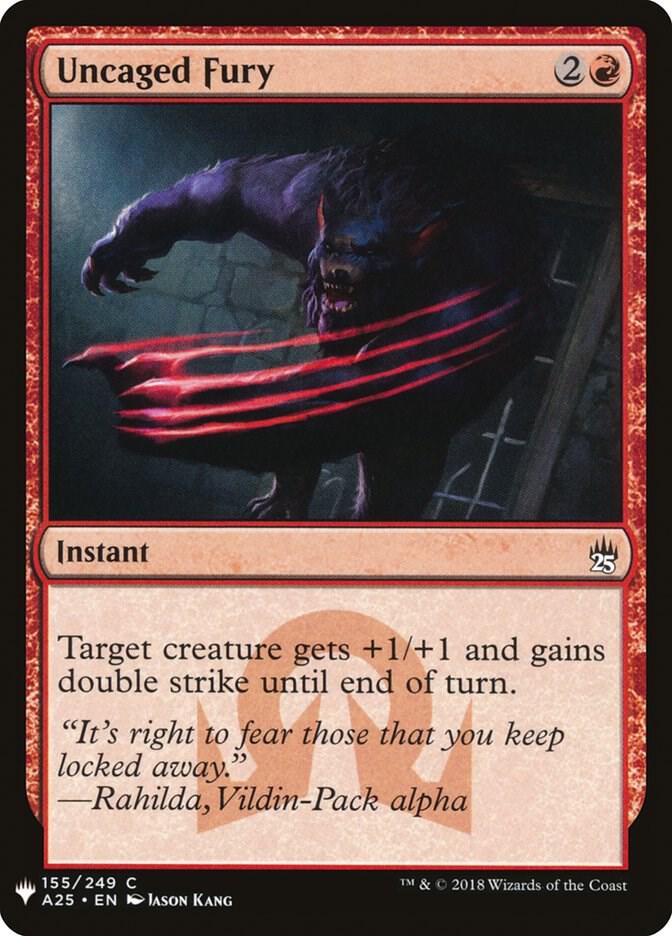 Uncaged Fury [The List Reprints] 155