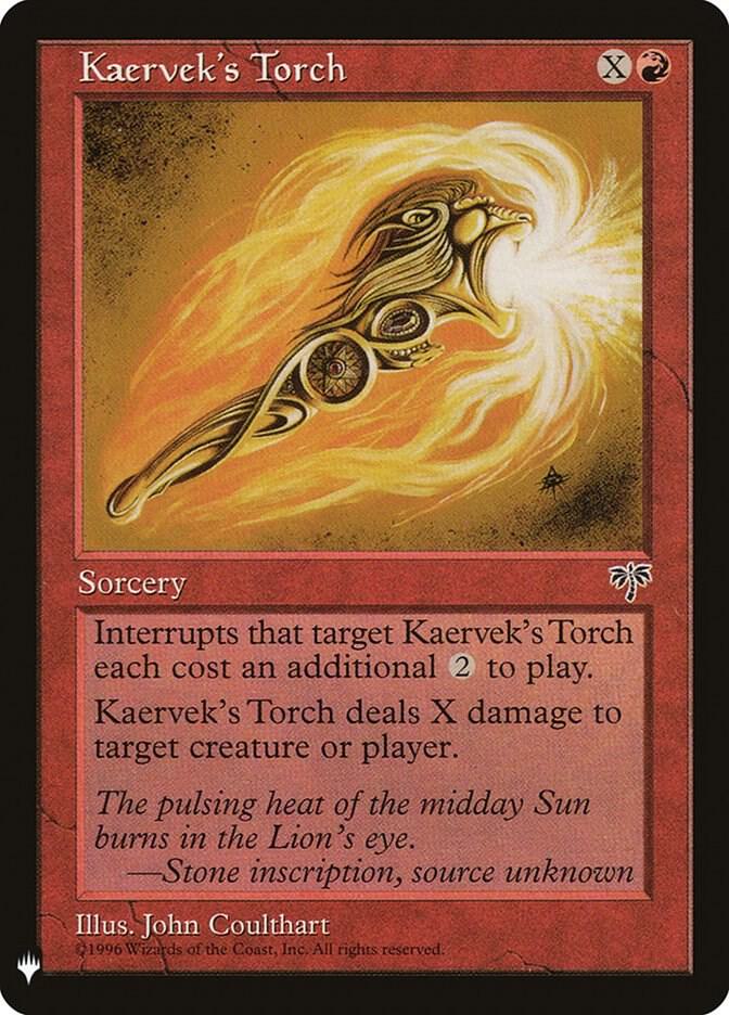 Kaervek's Torch [The List Reprints] 185
