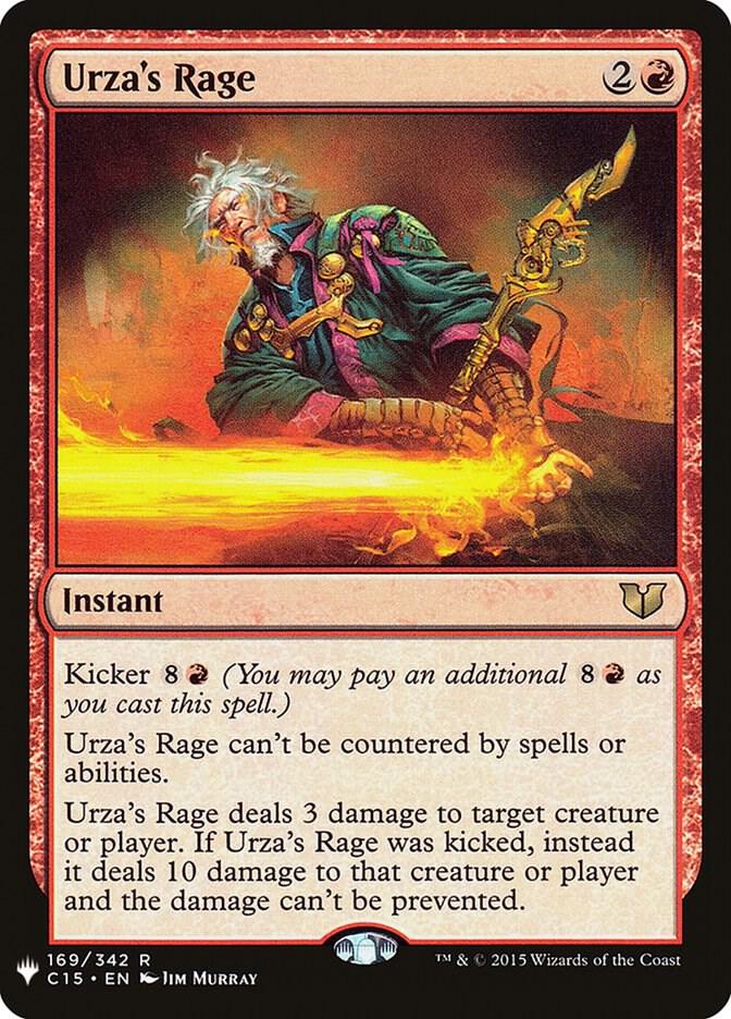 Urza's Rage [The List Reprints] 169/342