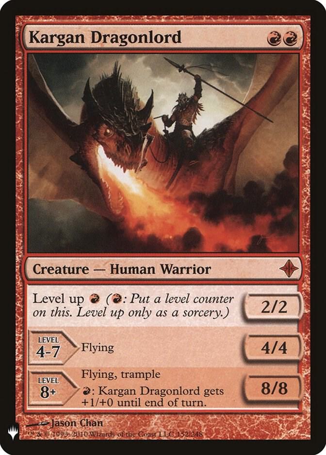 Kargan Dragonlord [The List Reprints] 152