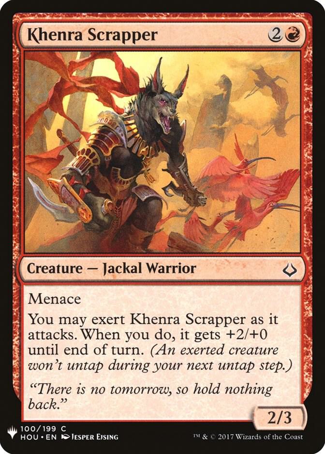 Khenra Scrapper [The List Reprints] 100