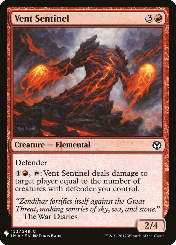 Vent Sentinel [The List Reprints] 153