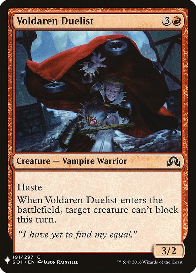 Voldaren Duelist [The List Reprints] 191
