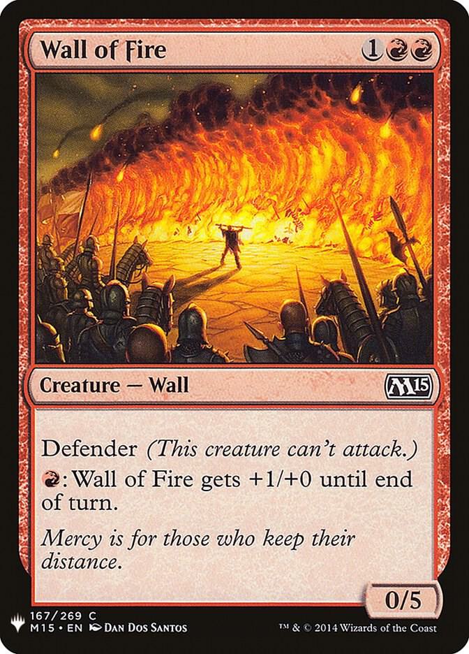 Wall of Fire [The List Reprints] 167