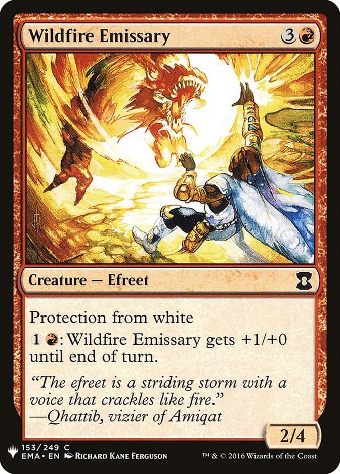 Wildfire Emissary [The List Reprints] 153