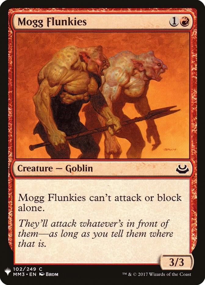 Mogg Flunkies [The List Reprints] 102