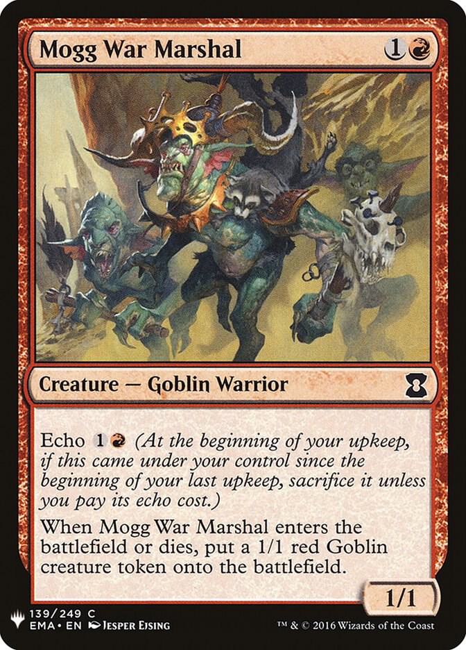 Mogg War Marshal (EMA) [The List Reprints] 139