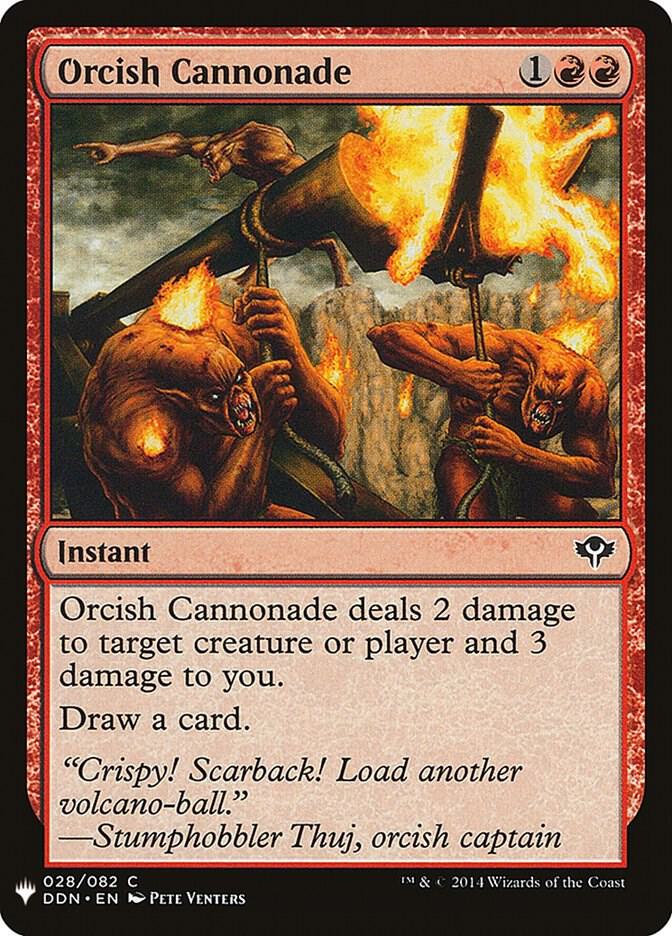 Orcish Cannonade [The List Reprints] 28