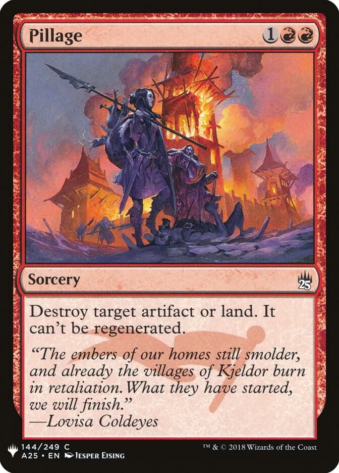 Pillage [The List Reprints] 144