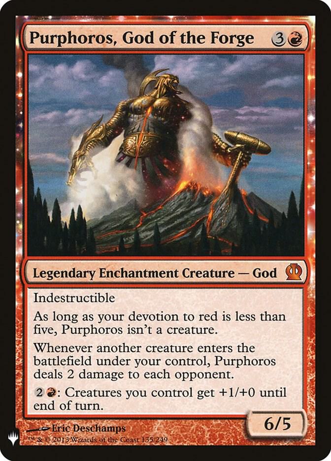 Purphoros, God of the Forge [The List Reprints] 135