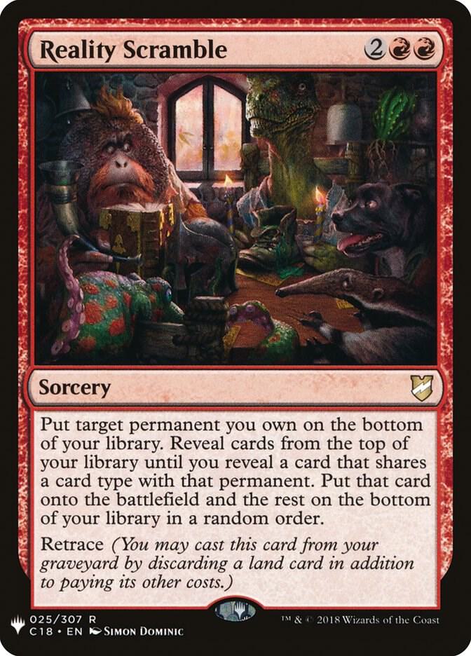 Reality Scramble [The List Reprints] 25