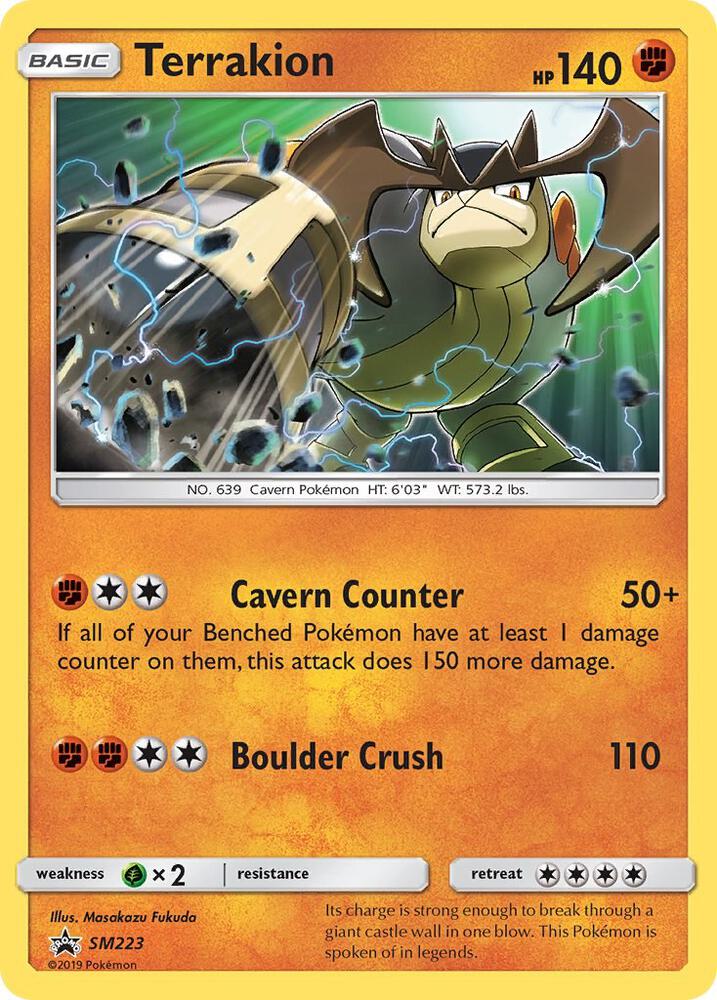 Terrakion - SM223 [SM Promos] SM223