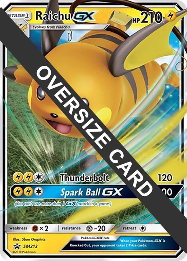 Raichu GX - SM213 [Jumbo Cards] SM213