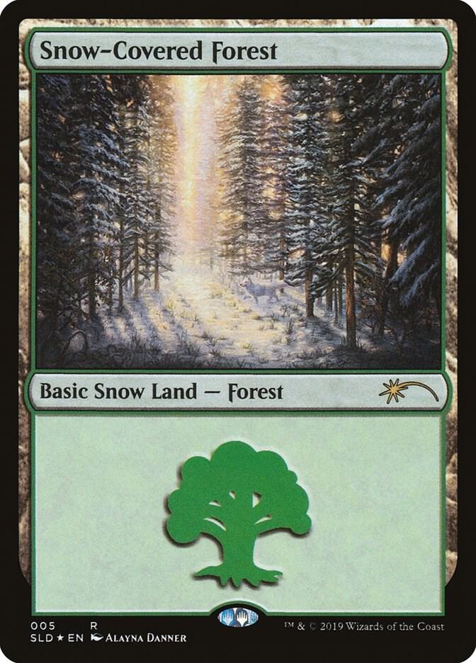 Snow-Covered Forest (5) [Secret Lair Drop Series] 5