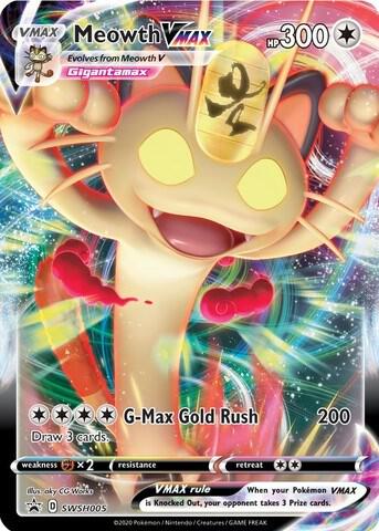 Meowth VMAX - SWSH005 [SWSH: Sword & Shield Promo Cards] SWSH005