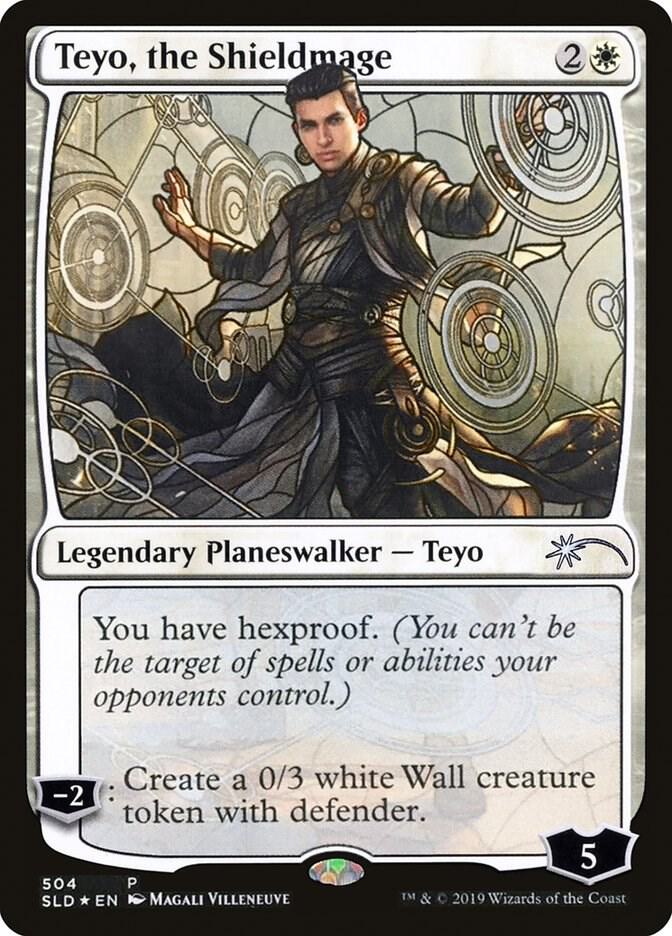 Teyo, the Shieldmage (Stained Glass) [Secret Lair Drop Series] 504