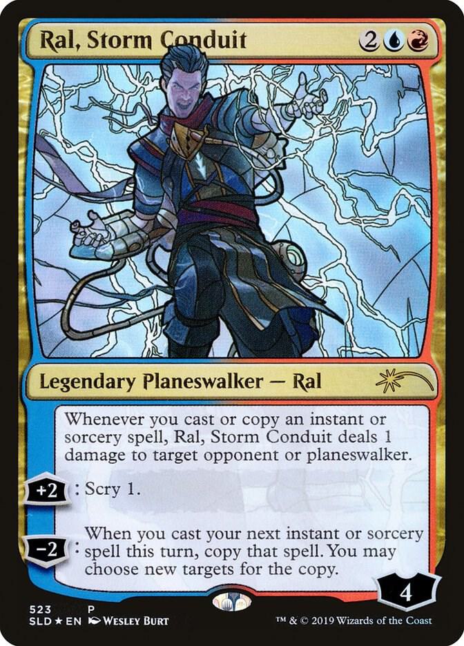 Ral, Storm Conduit (Stained Glass) [Secret Lair Drop Series] 523