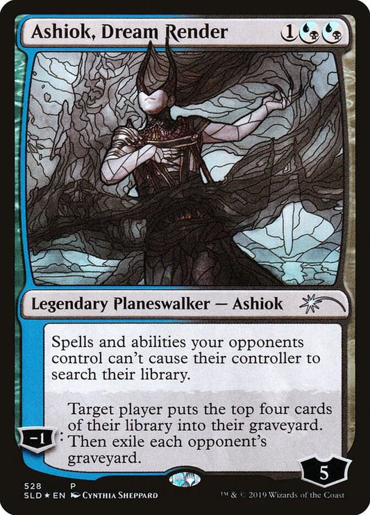 Ashiok, Dream Render (Stained Glass) [Secret Lair Drop Series] 528