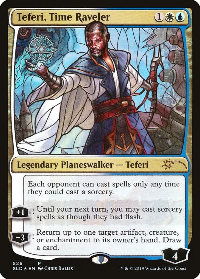 Teferi, Time Raveler (Stained Glass) [Secret Lair Drop Series] 526