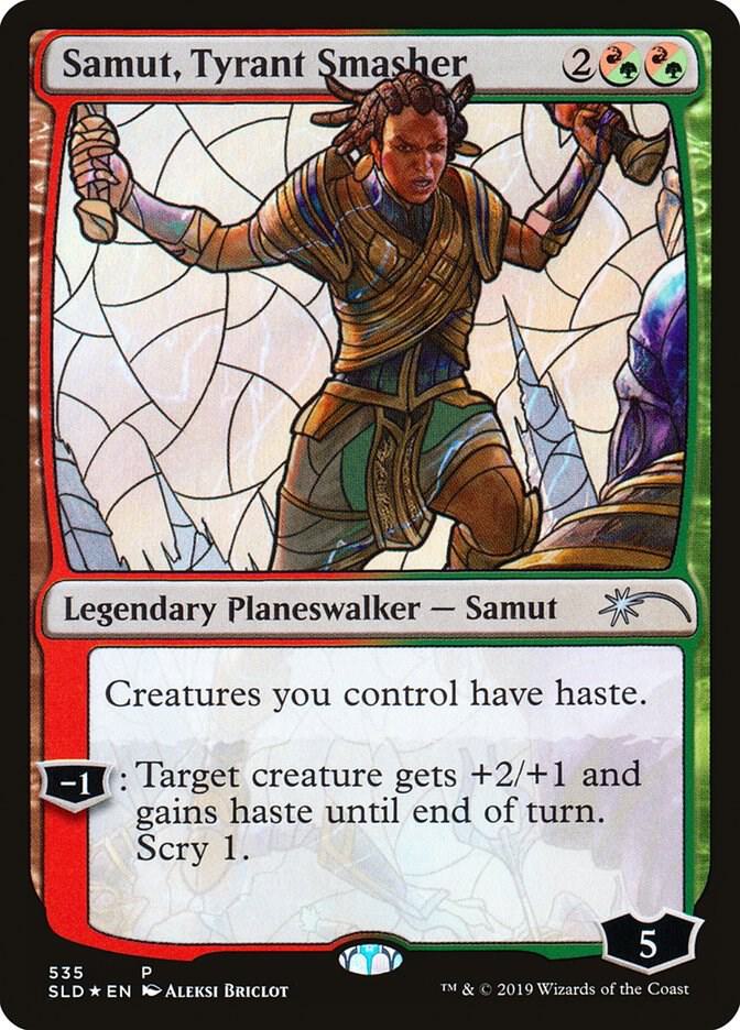Samut, Tyrant Smasher (Stained Glass) [Secret Lair Drop Series] 535
