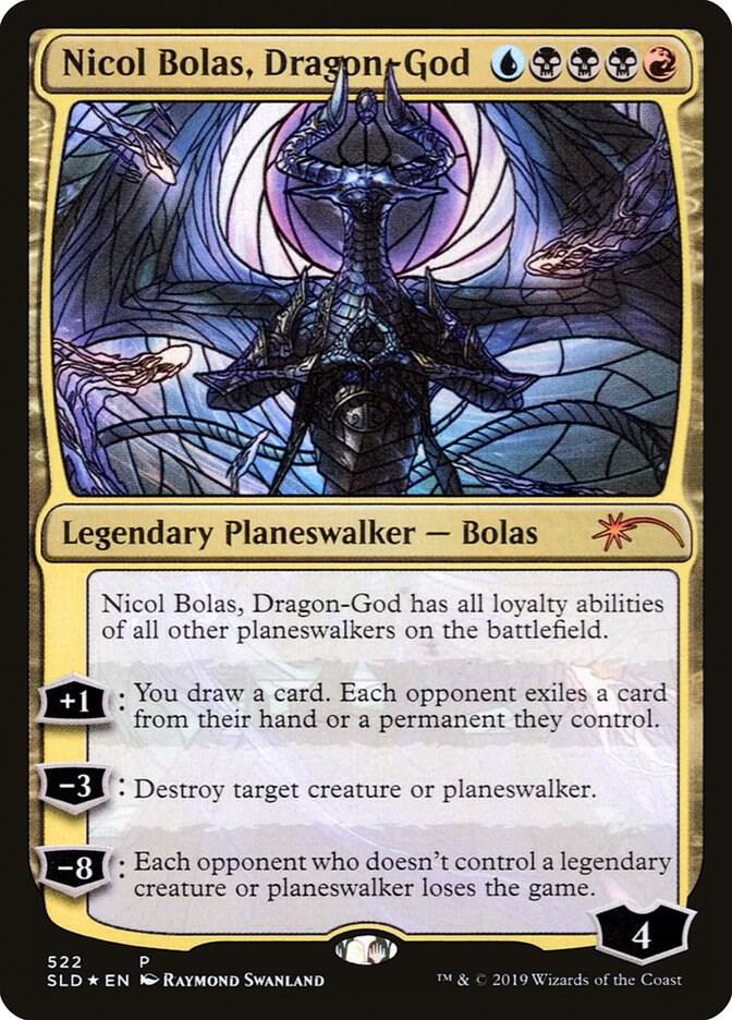 Nicol Bolas, Dragon-God (Stained Glass) [Secret Lair Drop Series] 522