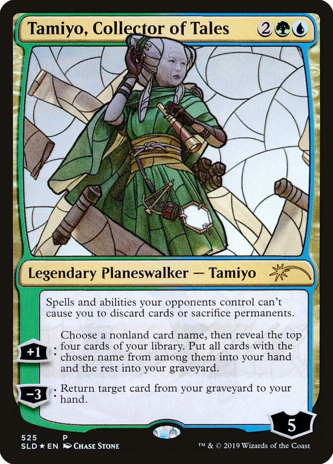 Tamiyo, Collector of Tales (Stained Glass) [Secret Lair Drop Series] 525