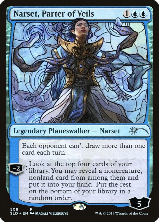 Narset, Parter of Veils (Stained Glass) [Secret Lair Drop Series] 508