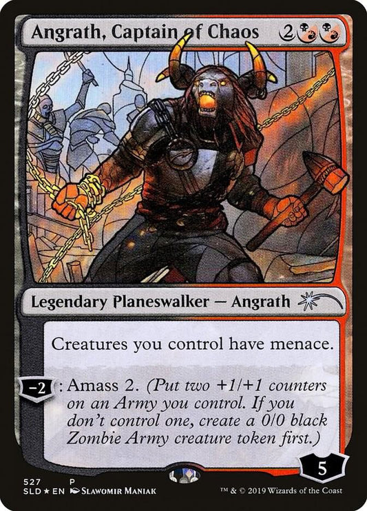 Angrath, Captain of Chaos (Stained Glass) [Secret Lair Drop Series] 527