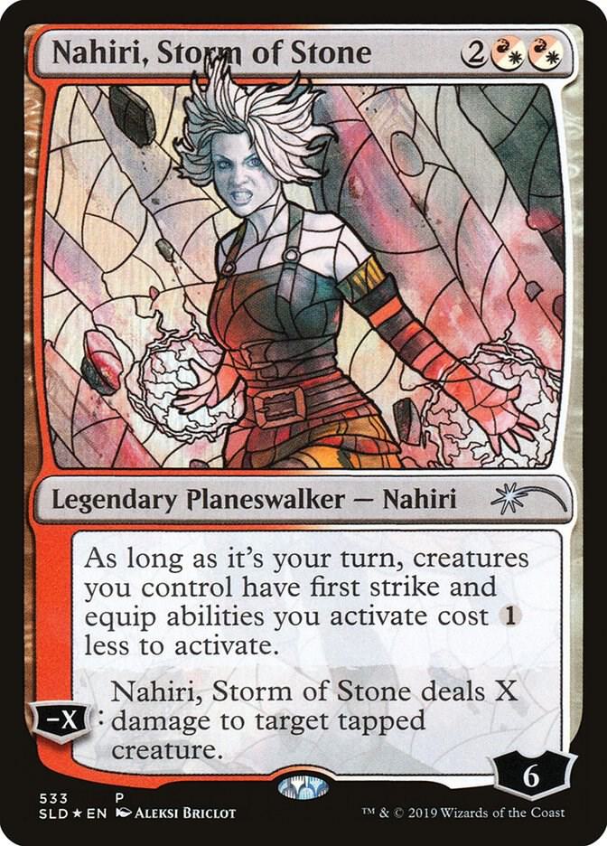 Nahiri, Storm of Stone (Stained Glass) [Secret Lair Drop Series] 533