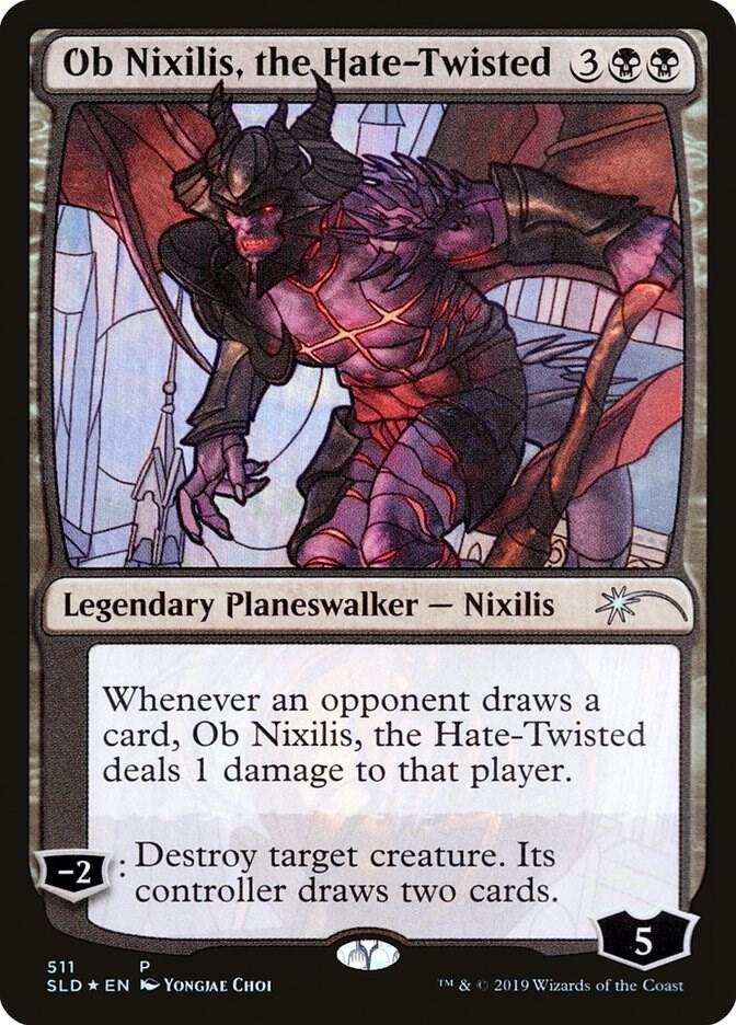 Ob Nixilis, the Hate-Twisted (Stained Glass) [Secret Lair Drop Series] 511