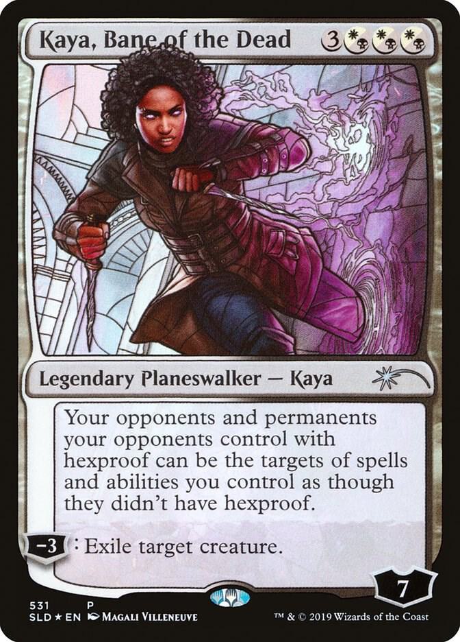 Kaya, Bane of the Dead (Stained Glass) [Secret Lair Drop Series] 531