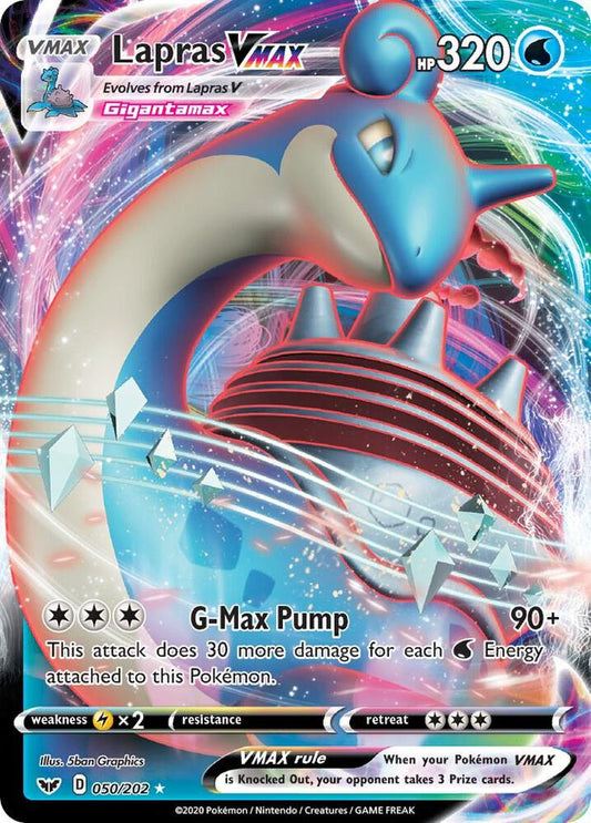 Lapras VMAX [SWSH01: Sword & Shield Base Set] 050/202