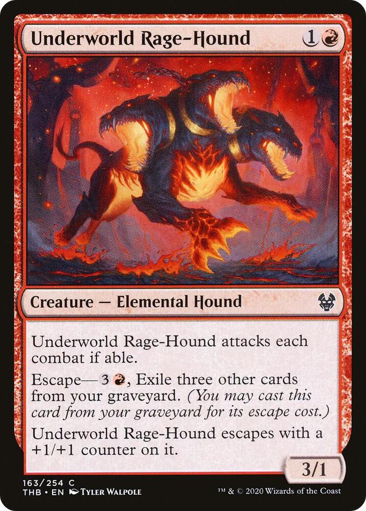 Underworld Rage-Hound [Theros Beyond Death] 163