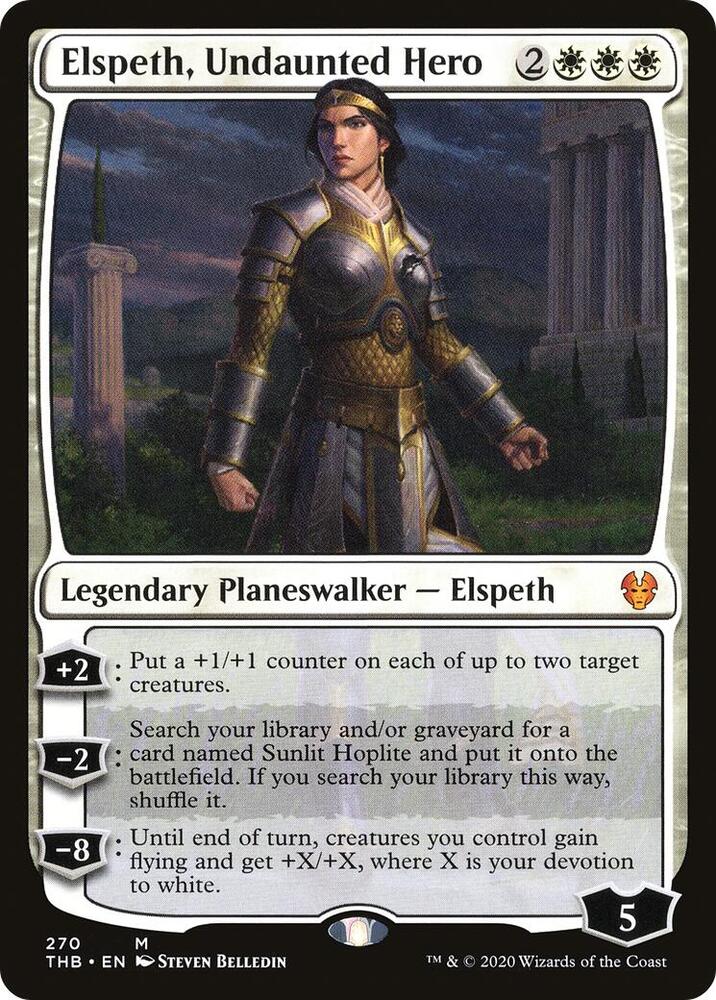 Elspeth, Undaunted Hero [Theros Beyond Death] 270