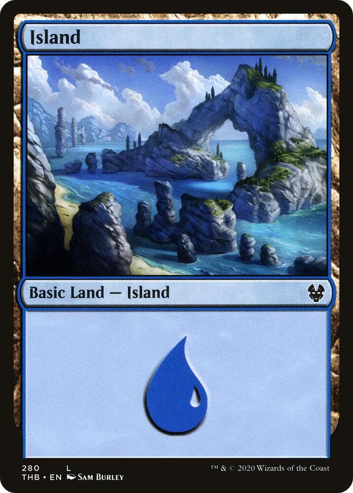 Island (280) [Theros Beyond Death] 280