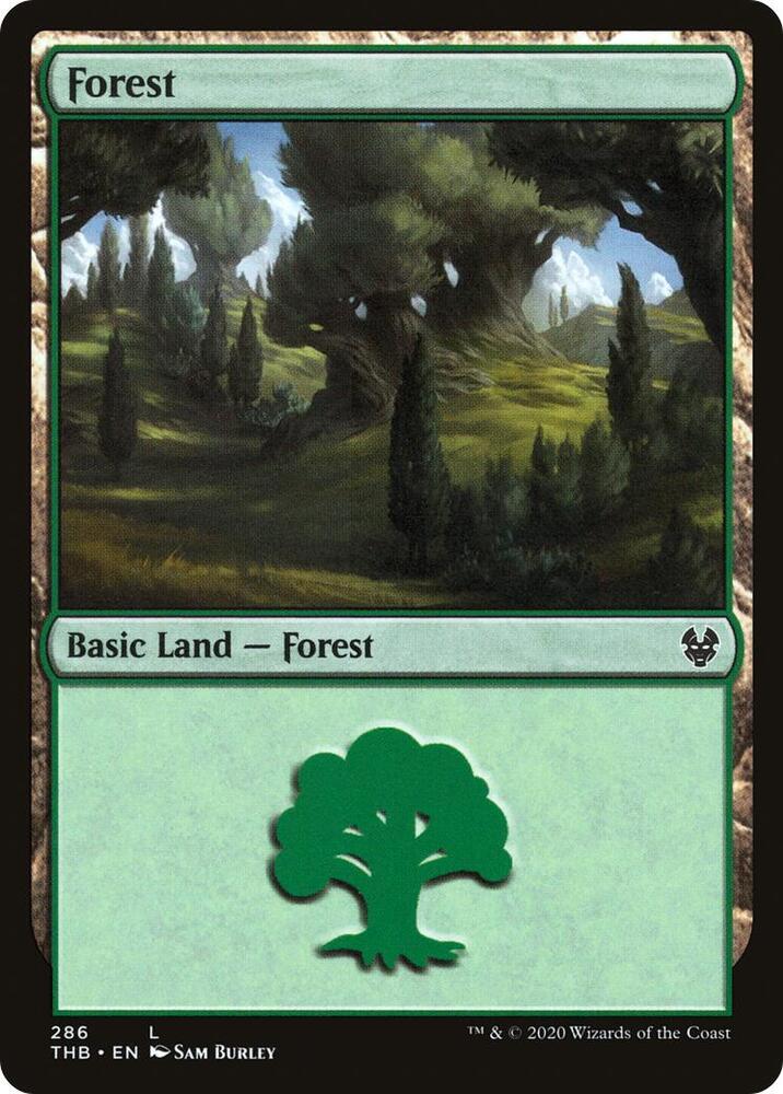 Forest (286) [Theros Beyond Death] 286