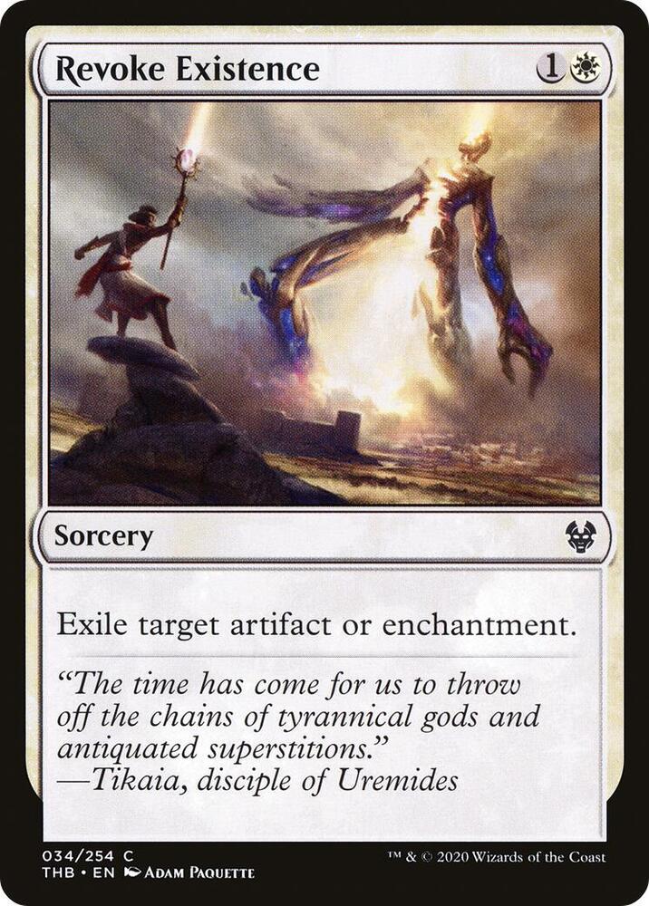Revoke Existence [Theros Beyond Death] 34