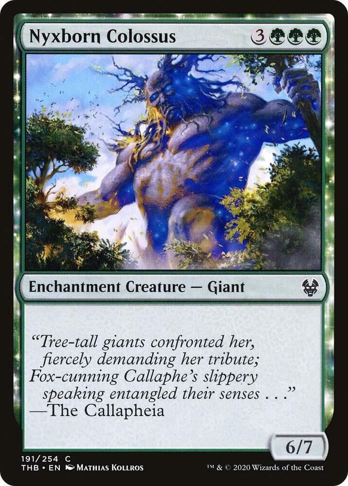 Nyxborn Colossus [Theros Beyond Death] 191