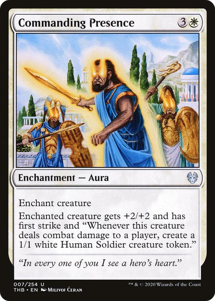 Commanding Presence [Theros Beyond Death] 7