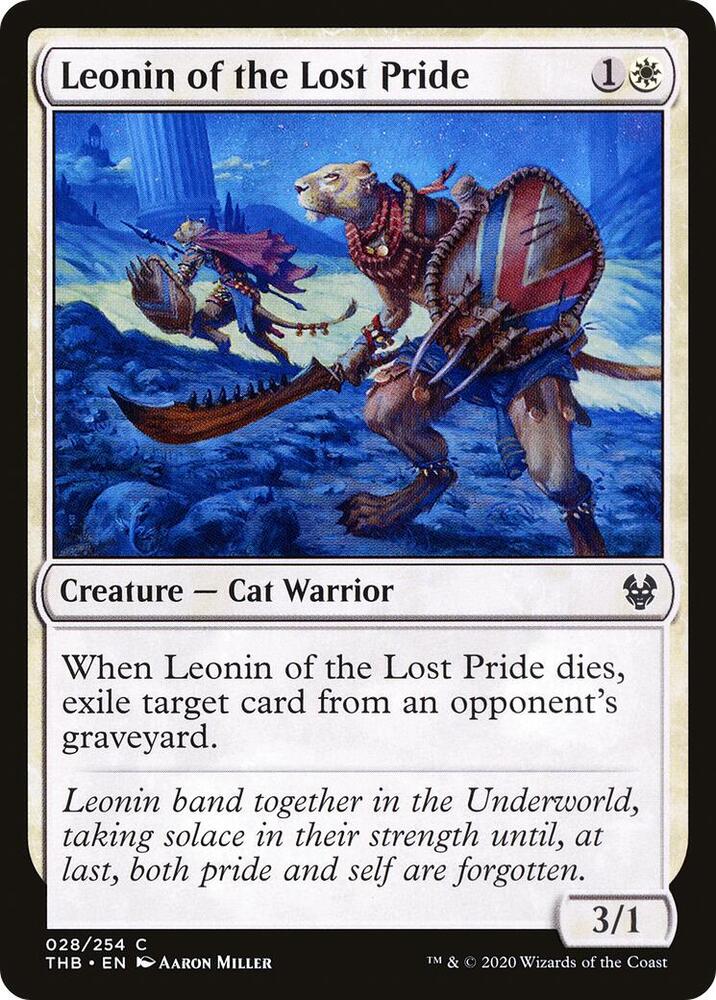 Leonin of the Lost Pride [Theros Beyond Death] 28