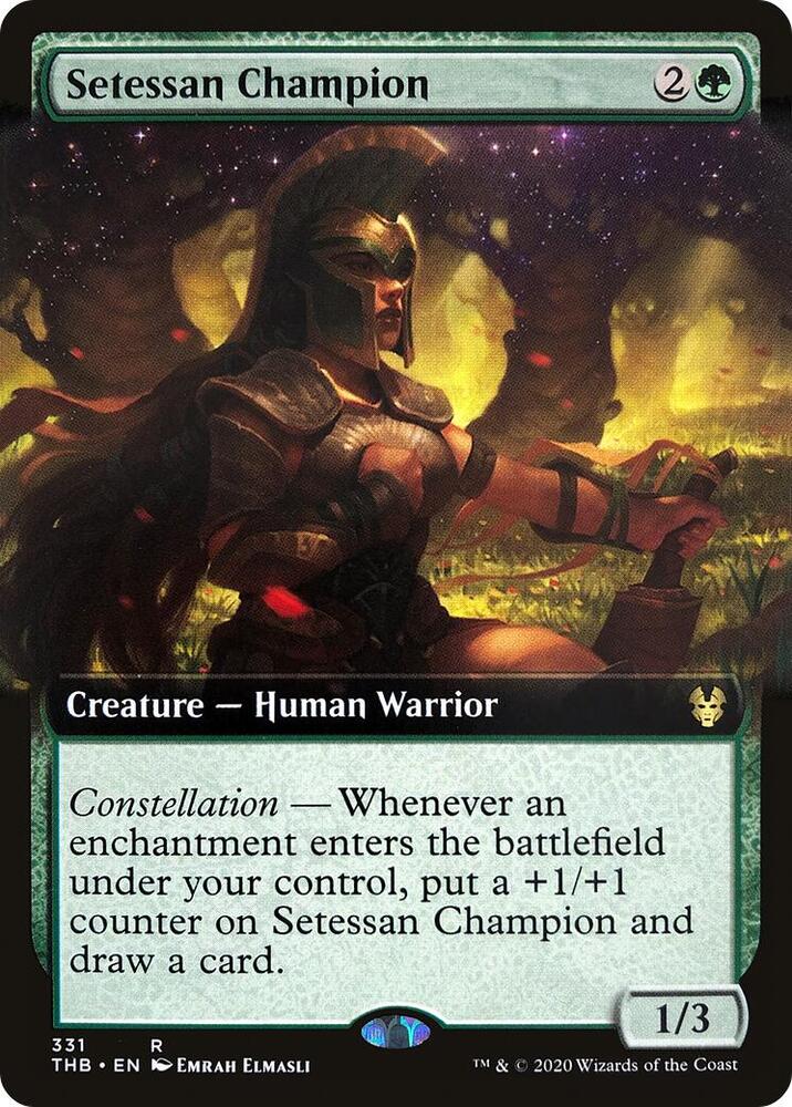 Setessan Champion (Extended Art) [Theros Beyond Death] 331