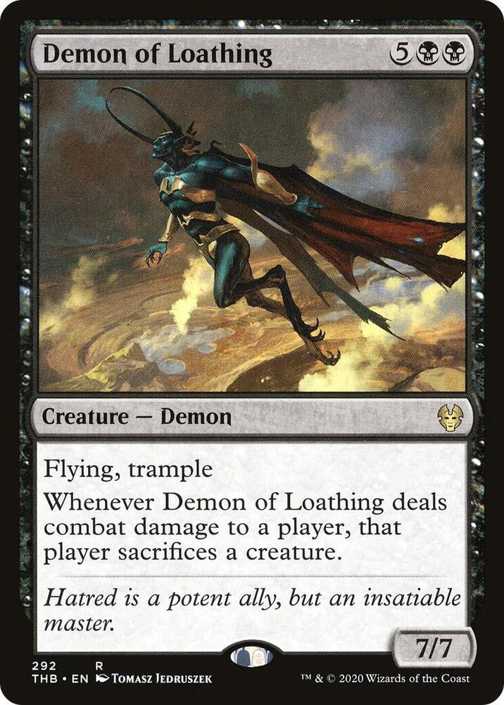Demon of Loathing [Theros Beyond Death] 292