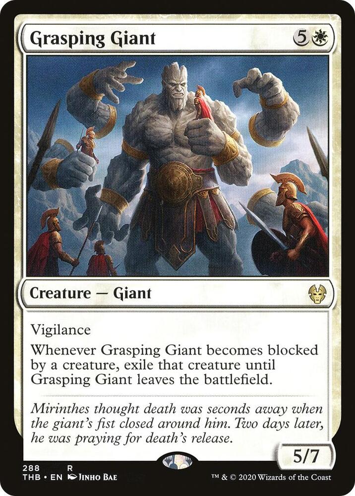 Grasping Giant [Theros Beyond Death] 288